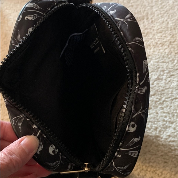 Disney Tim Burton’s “The Nightmare Before Christmas” Black & Gray Crossbody Bag - Picture 13 of 16